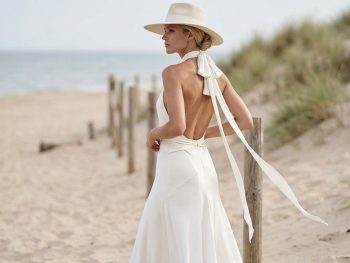 strand trouwjurk